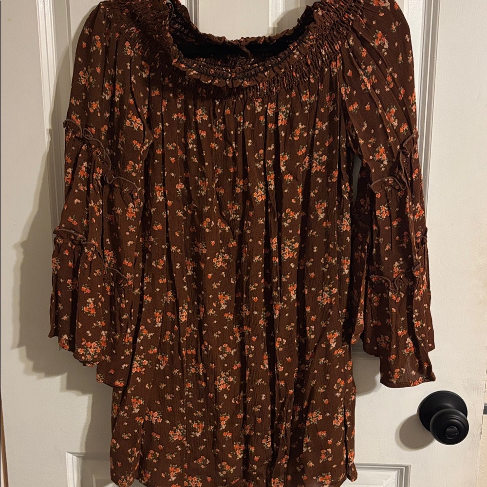 Jade by Jane Off-Shoulder Tunic Top